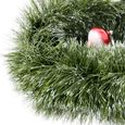BOULE DE NOEL - GUIRLANDE - KIT NOEL Guirlande verte bouts blancs