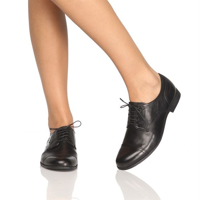 VAGABOND Chaussures Derby cuir Code Femme femme Noir - Achat  Vente ...