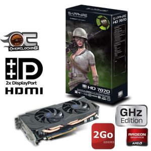 Sapphire AMD HD7870 2Go GDDR5 OC