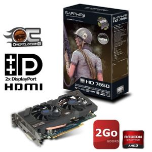 Sapphire AMD HD7850 2Go GDDR5 OC