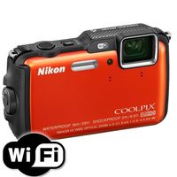 Nikon Coolpix AW120 Compact étanche Orange Nikon Coolpix AW120 Compact étanche Orange