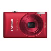 APPAREIL PHOTO NUMERIQUE CANON IXUS 220 rouge