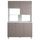 LOVA Buffet de cuisine L120 cm - Taupe brillant