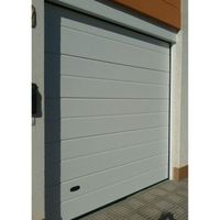 Porte de garage sectionnelle rainurée 240x200cm Porte de garage sectionnelle rainurée 240x200cm