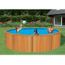 Piscine TRIGANO CANYON 4.85x1.20m aspect bois