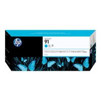 CARTOUCHE IMPRIMANTE Conso  imprimantes HP Cyan - N°91
