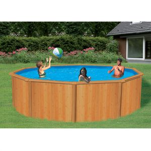 Piscine TRIGANO CANYON 4.85x1.20m aspect bois