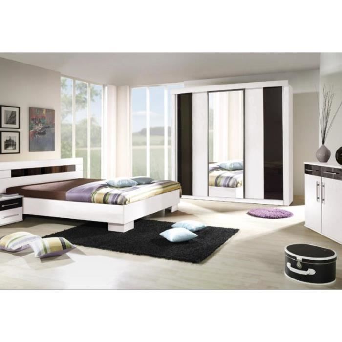 Chambre a coucher laque blanc achat / vente chambre a coucher ...