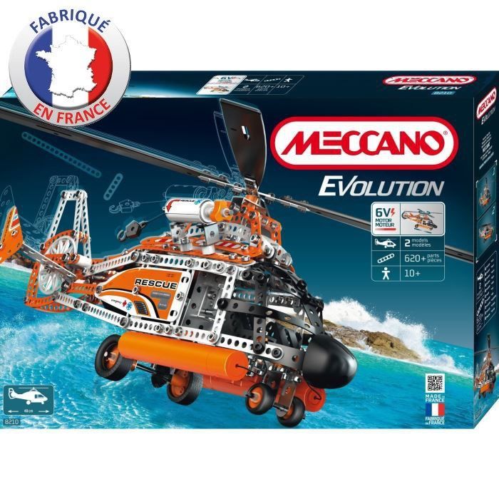 Meccano Evolution Hélicoptère Achat / Vente assemblage