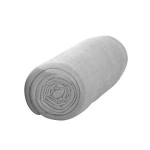 TODAY Drap housse 160x200cm Zinc