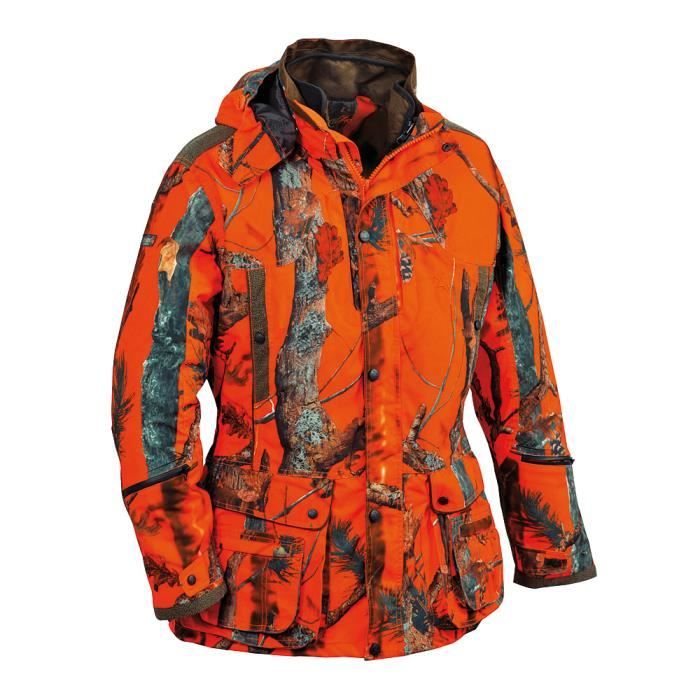 Veste de chasse Ibex 3 en 1 / Ghost Camo Orange Orange ...