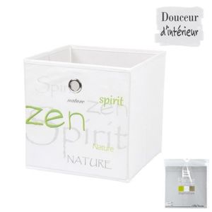 Panier de rangement 31 cm blanc