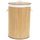 COMPACTOR Panier à linge rond en bambou naturel 40