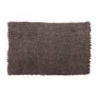  tapis de bain à mèches bronze 50x80 cm