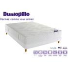 SOMMIER ET MATELAS  Ensemble sommier Cali + matelas Dunlopillo late…