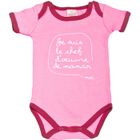  Body bébé imprimé "Je suis le ch… Rose