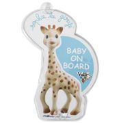 BEBE A BORD  SOPHIE LA GIRAFE Flash Baby on Board