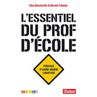 SCOLAIRE / UNIVERSITAIRES L'essentiel du prof d'école