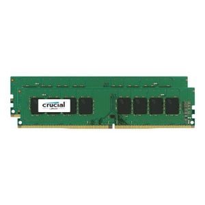 CRUCIAL Mémoire PC KIT - DDR4 - 16GB (8GB*2) - 2133