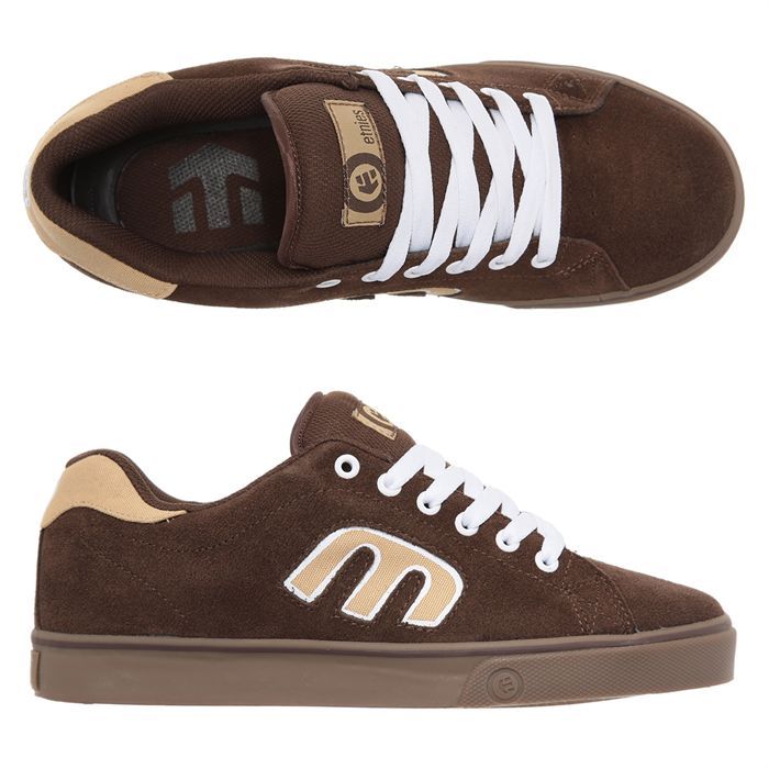 Chaussures De Skate Globe Empire Pour Homme Pointure 8 US (40.5 EUR) - Occasion Très Bon état - Noir/blanc
