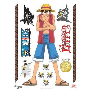 STICKERS ONE PIECE - Planche Sticker Muraux Luffy STICKERS ONE PIECE - Planche Sticker Muraux Luffy