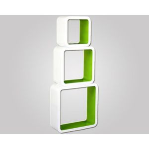 etagere murale verte