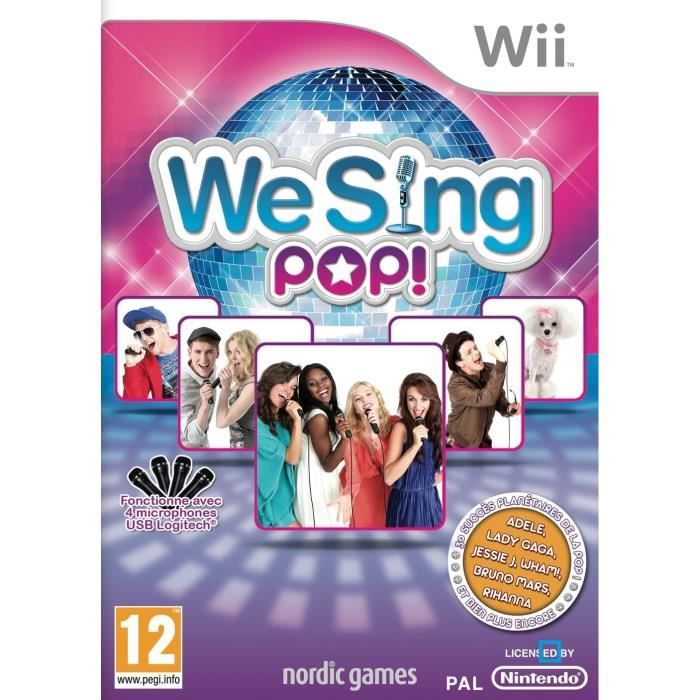 WE SING POP / Jeu console Wii Achat / Vente jeux wii WE SING POP