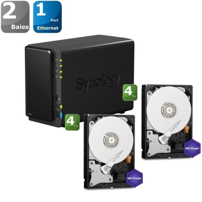 synology 214 installations de jeu