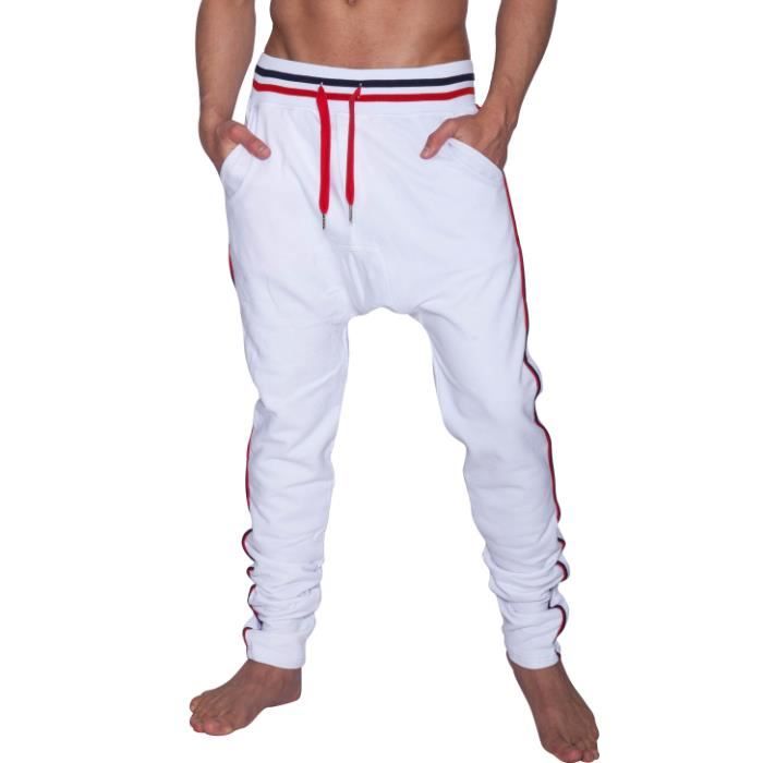 SURVÊTEMENT DE SPORT JOGGING SAROUEL PAUL EN MODE PARIS COULEUR BLAN\u2026