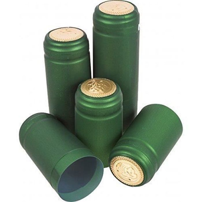 Swpeet Lot de 100 capsules thermorétractables en PVC 3 | FindTheDeal