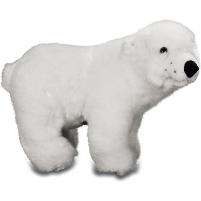 ours blanc en peluche