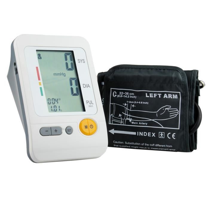 TARION Tensiomètre électronique automatique au bras pour mesurer pression artérielle systolique TARION Tensiomètre électronique automatique au bras pour mesurer pression artérielle systolique
