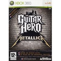 JEUX XBOX 360 GUITAR HERO METALLICA / JEU CONSOLE XBOX360 JEUX XBOX 360 GUITAR HERO METALLICA / JEU CONSOLE XBOX360