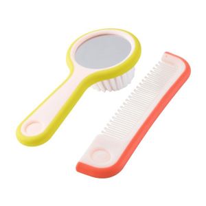 BEBE CONFORT Brosse, Miroir et Peigne Rose