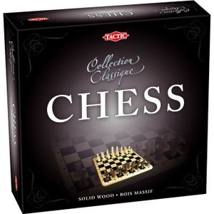 Coffret Echecs En Bois