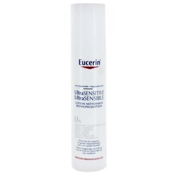 EUCERIN ULTRA SENSIBLE Lotion nettoyante peau... Achat / Vente soin