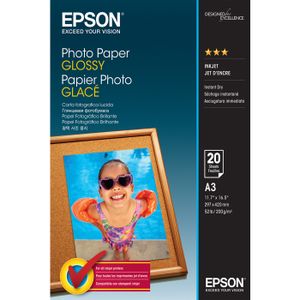 EPSON Papier Photo brillant - A3 - 20 feuilles