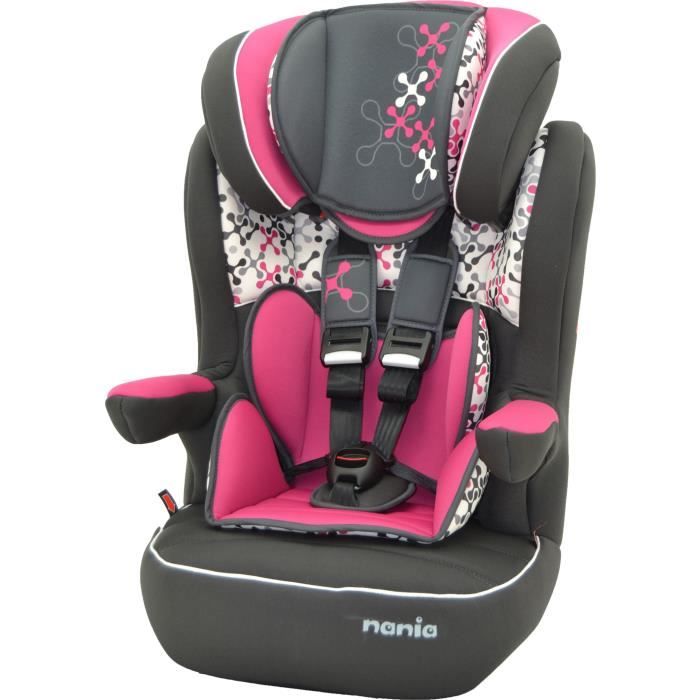 NANIA Siège Auto I Max SP Luxe Isofix Gr1/2/3 Rose Achat / Vente