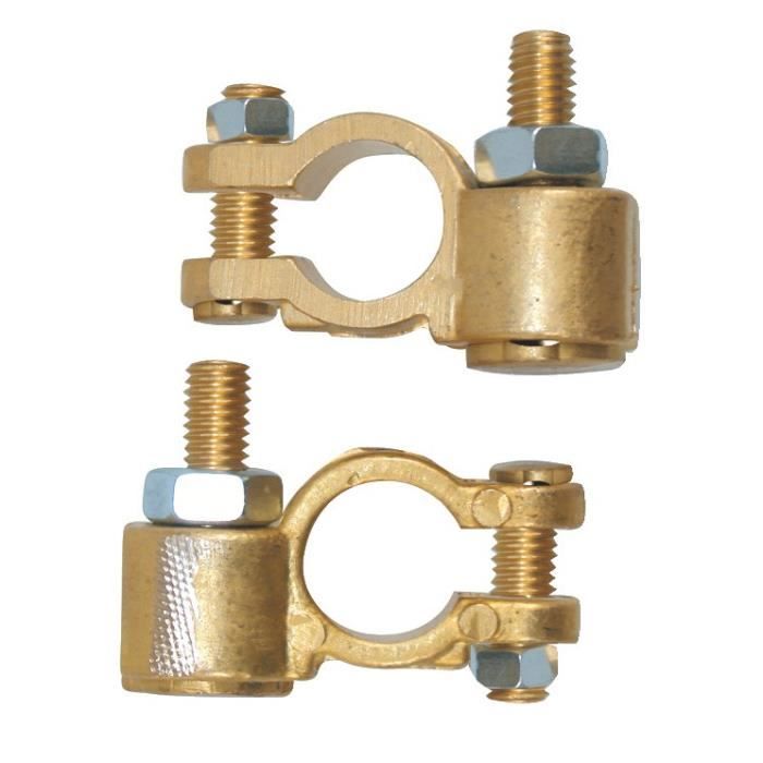 Cosses de batterie +/ bronze double serrage diesel X 2 Achat / Vente
