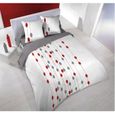 PARURE DE LIT  Parure Housse 220x240 + 2 Taies CIRCUS Blanc