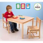 IMITATION PROFESSION-ACTIVITE DE GRANDS Aspen Ensemble Table et Chaises Naturel