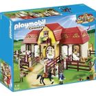  Playmobil - 5221 - Haras Avec Chevaux Et Enclos