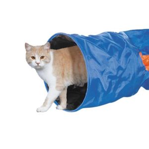 NOBBY Tunnel pour chat nylon crunch 115 x 30cm