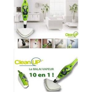 NETTOYEUR VAPEUR Balai MULTIVAPEUR 10 en 1 CLEAN UP NETTOYEUR VAPEUR Balai MULTIVAPEUR 10 en 1 CLEAN UP