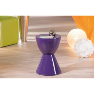 table d'appoint violette