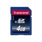CARTE MEMOIRE Transcend SDHC 4go Class10