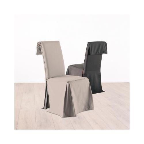 Housses de chaises grises  Achat / Vente Housses de chaises grises pas cher 