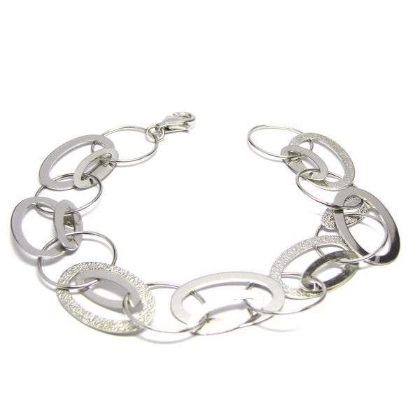 Bracelet argent rhodié Clearance