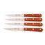 COUVERTS - MENAGERE LOT DE 4 COUTEAUX DE CUISINE  LAME 10,5 CM