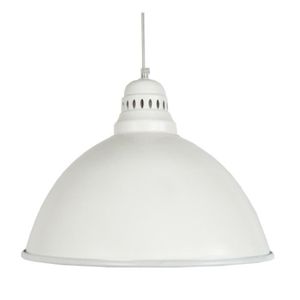 TOSEL Lustre - suspension Bacino E27 25 W ?44 cm Blanc